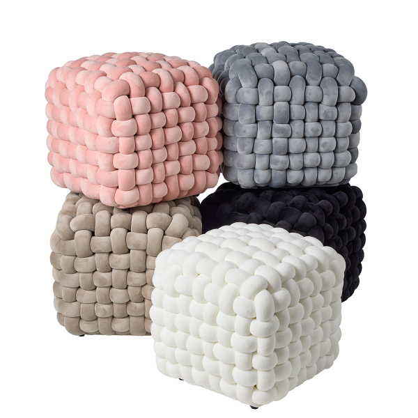 Πουφ (43x43x40) Das Home Stool line