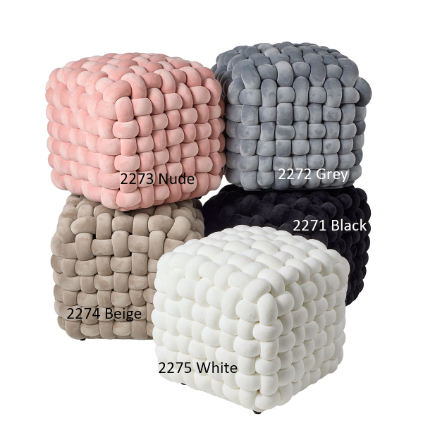 Πουφ (43x43x40) Das Home Stool line