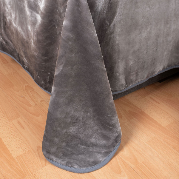 Κουβέρτα Βελουτέ Μονή (160x220) Silk Fashion Velour