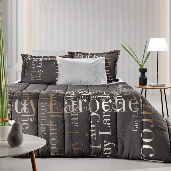 Πάπλωμα Υπέρδιπλο (220x240) Guy Laroche Instyle Choco