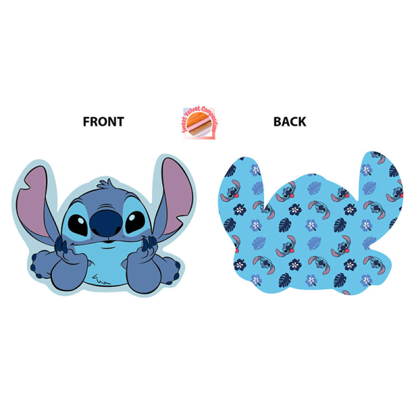 Διακοσμητικό Μαξιλάρι Βελουτέ 2 Όψεων Dimcol Stitch 683 Sky Blue 20cm