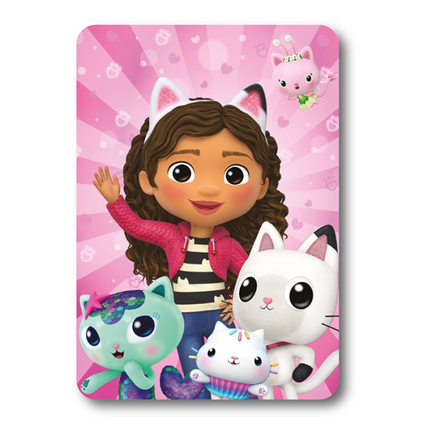 Κουβέρτα Fleece Κούνιας (100x140) Dimcol Gabby's Dollhouse 30