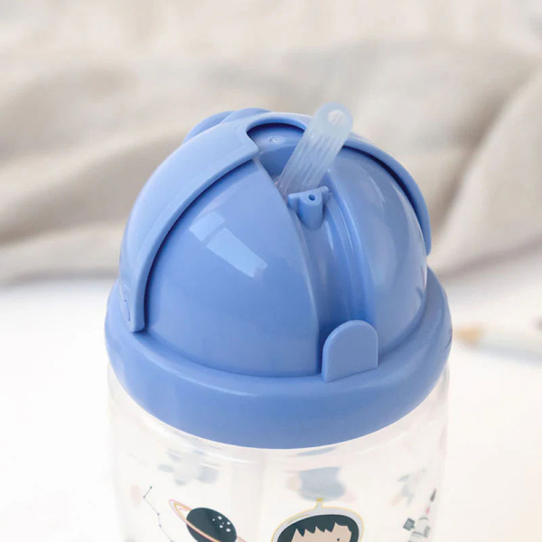 Παγούρι Με Καλαμάκι 350ml Kiokids Space 4935