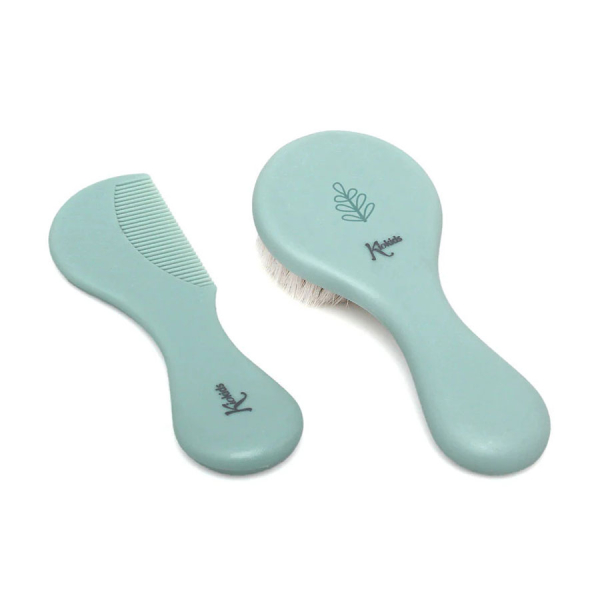 Βρεφικό Σετ Βούρτσα + Χτένα Kiokids 5158 Μέντα