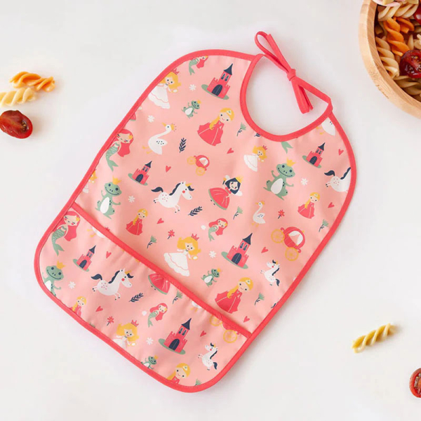 Σαλιάρα 4+ Μηνών (36x27) Kiokids Tales Ροζ 5655