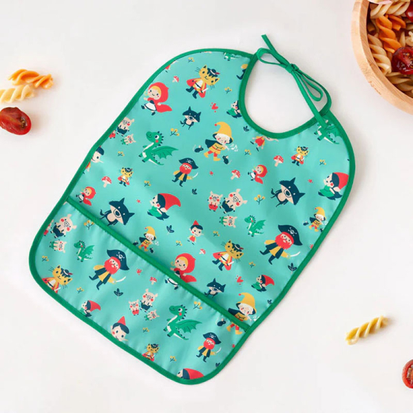 Σαλιάρα 4+ Μηνών (36x27) Kiokids Tales Μέντα 5657