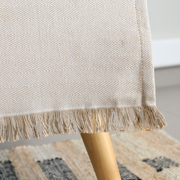 Ριχτάρι Πολυθρόνας (180x180) Ravelia Espiga Beige