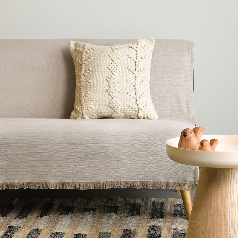 Ριχτάρι Καναπέ Τετραθέσιου (180x330) Ravelia Espiga Beige