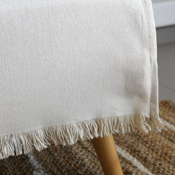 Ριχτάρι Τριθέσιου Καναπέ (180x280) Ravelia Espiga Ecru