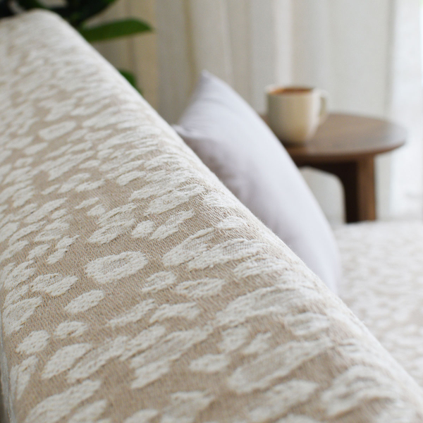 Ριχτάρι Πολυθρόνας (180x180) Ravelia Felino Beige