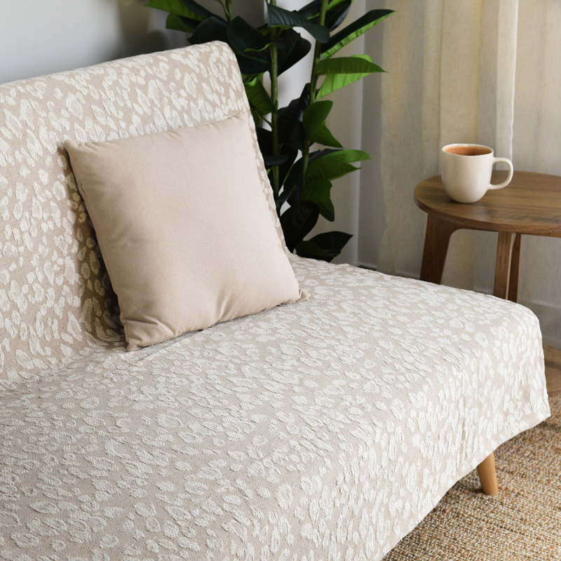 Ριχτάρι Τριθέσιου Καναπέ (180x280) Ravelia Felino Beige