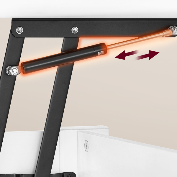 Τραπέζι Σαλονιού Με Σερβιτόρο Επεκτεινόμενο (100x50x49.1) Vasagle LCT254W02