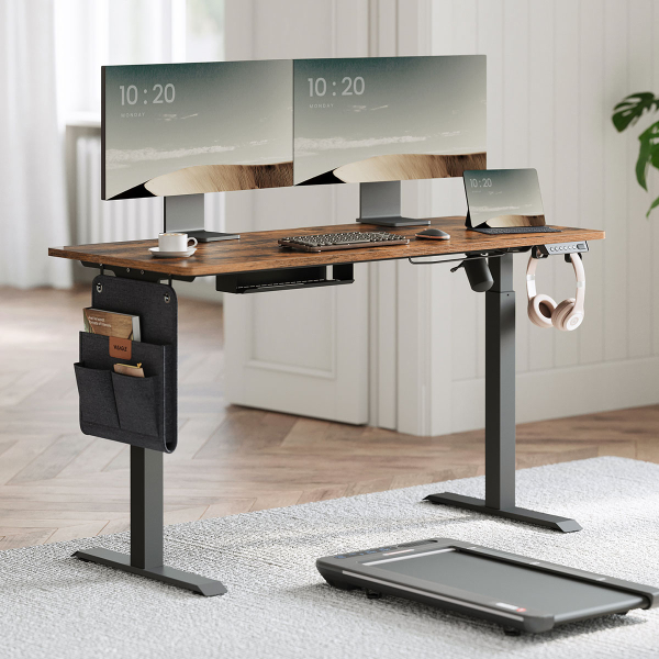 Ηλεκτρικό Γραφείο (140x60x72/120) Με Ρυθμιζόμενο Ύψος Vasagle LSD174KD01