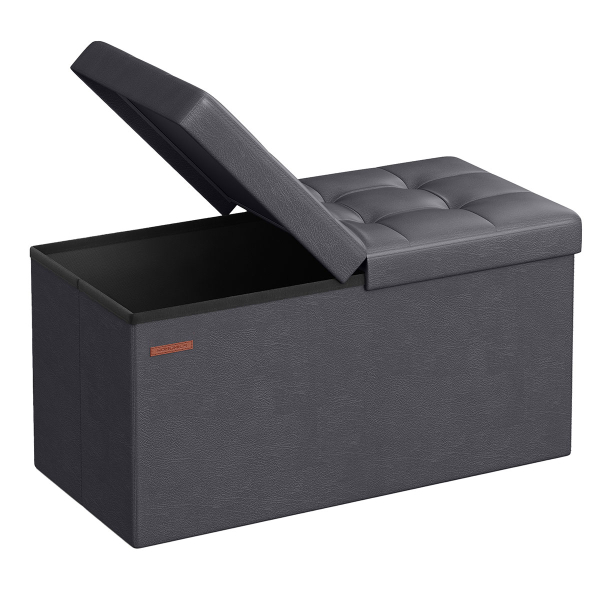 Ταμπουρέ Με Αποθηκευτικό Χώρο (76x38x38) Songmics LSF045G01