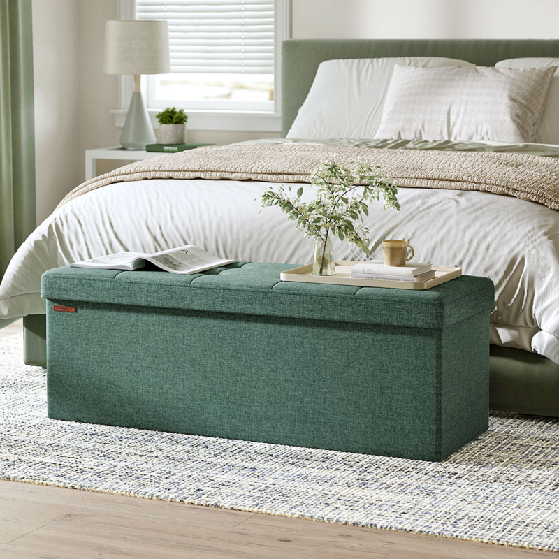 Ταμπουρέ Με Αποθηκευτικό Χώρο (110x38x38) Songmics LSF077C01V1