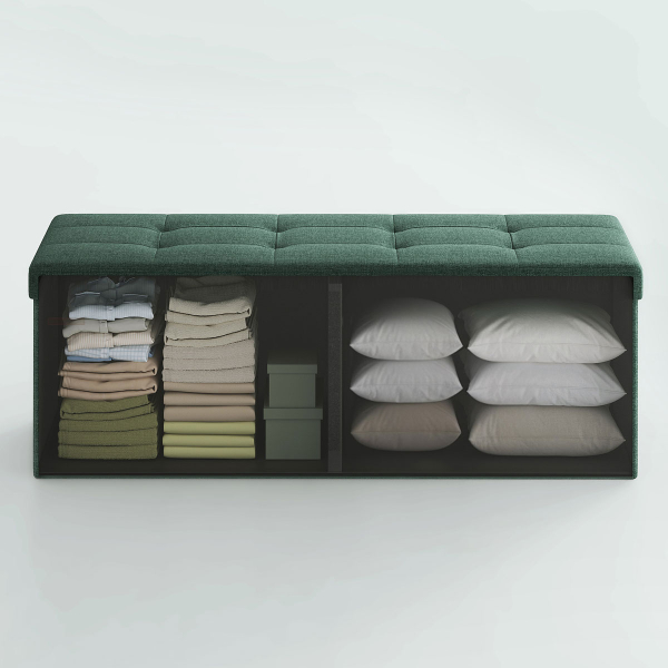 Ταμπουρέ Με Αποθηκευτικό Χώρο (110x38x38) Songmics LSF077C01V1