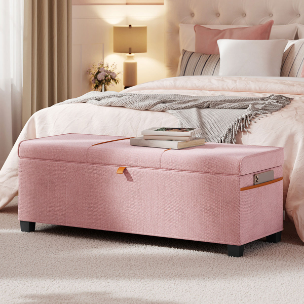 Ταμπουρέ Με Αποθηκευτικό Χώρο (110x40x40) Songmics LSF533R01