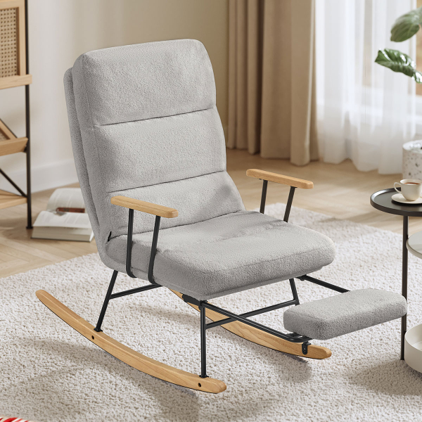 Πολυθρόνα Relax Κουνιστή (97x64x100) Songmics LYY016GD01