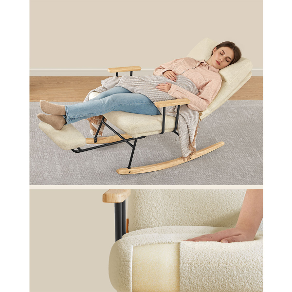 Πολυθρόνα Relax Κουνιστή (97x64x100) Songmics LYY016LJ01