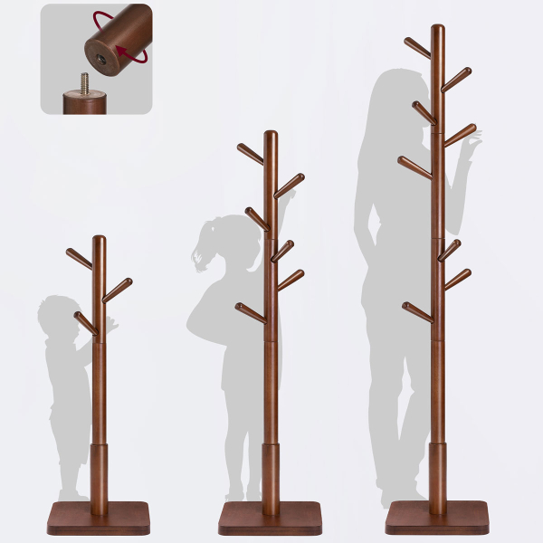 Καλόγερος Ρούχων (30x30x175) Vasagle RCR010W01V2