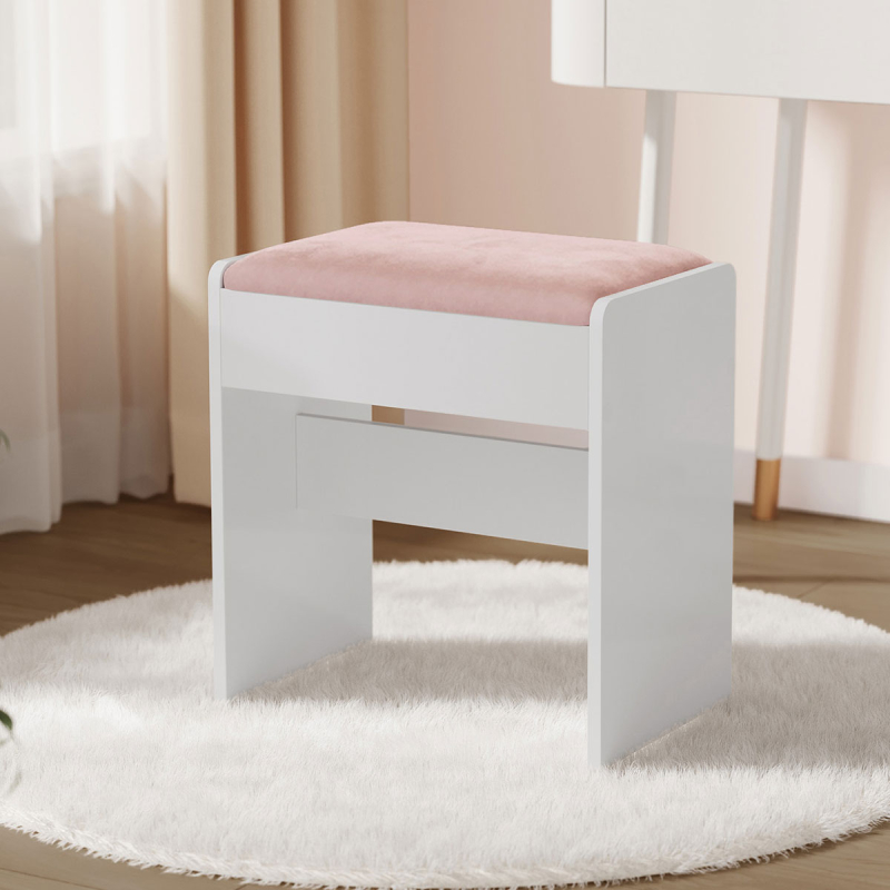 Σκαμπό (45x28.6x49.5) Vasagle RDS001W01