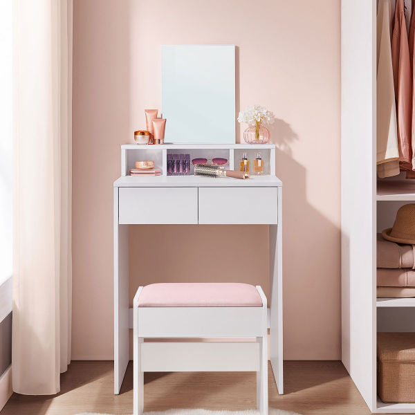 Μπουντουάρ Με Καθρέφτη (60x40x127) Vasagle RDT103W01