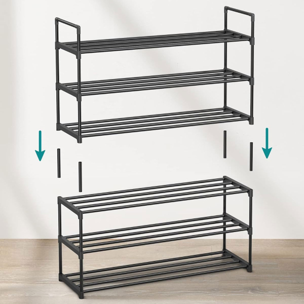 Παπουτσοθήκη 12 Θέσεων (92x30x54) Songmics LSA13BKV1