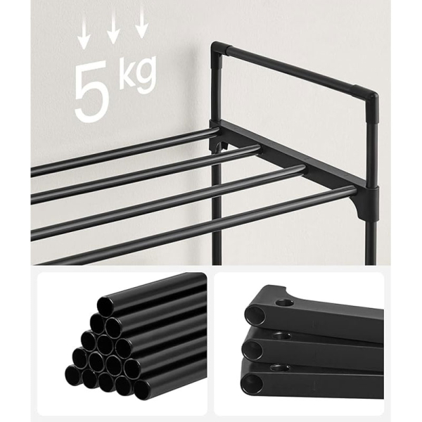 Παπουτσοθήκη 12 Θέσεων (92x30x54) Songmics LSA13BKV1