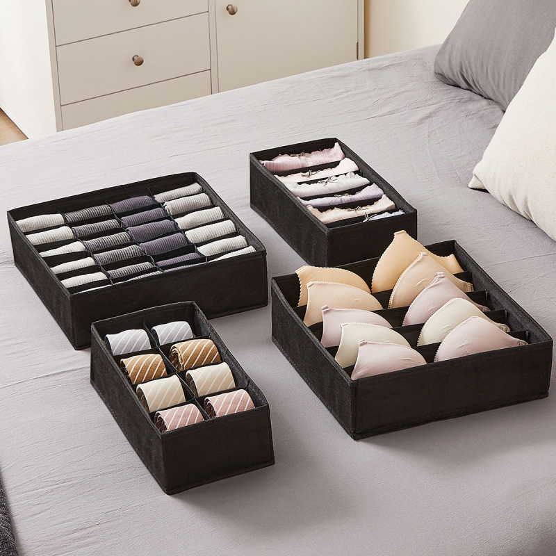 Θήκες Οργάνωσης Συρταριών (Σετ 4τμχ) Songmics RUS04H