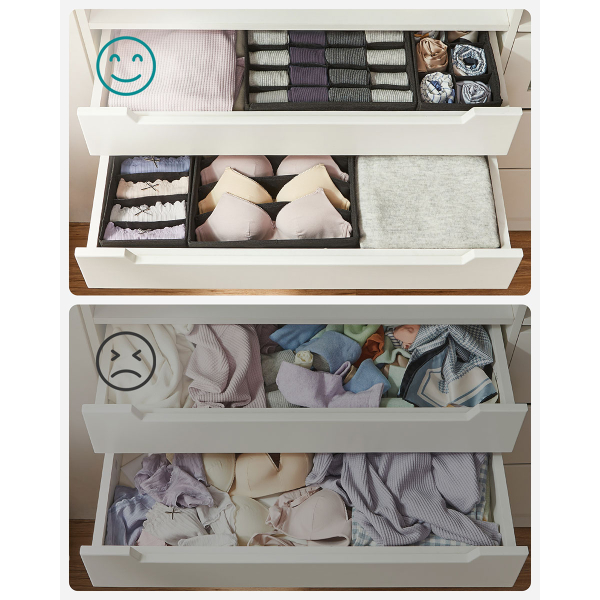 Θήκες Οργάνωσης Συρταριών (Σετ 4τμχ) Songmics RUS04H