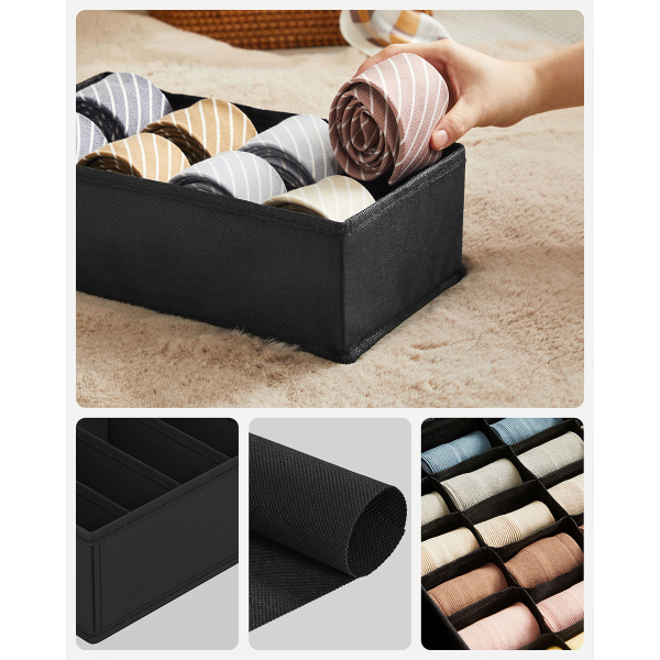 Θήκες Οργάνωσης Συρταριών (Σετ 4τμχ) Songmics RUS04H