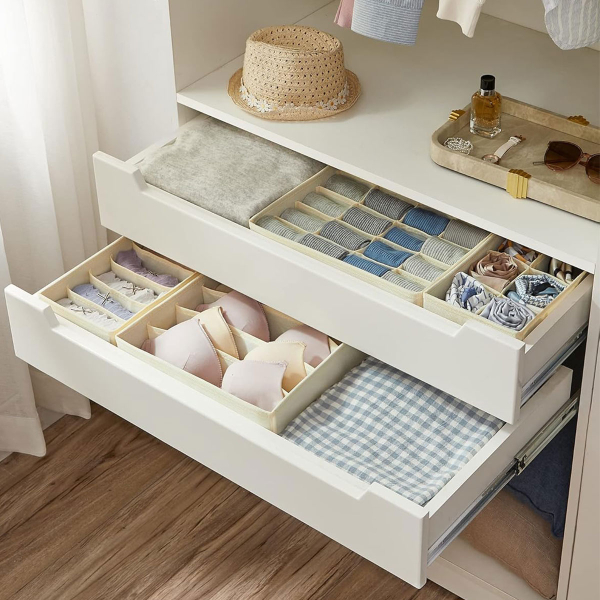 Θήκες Οργάνωσης Συρταριών (Σετ 4τμχ) Songmics RUS04M