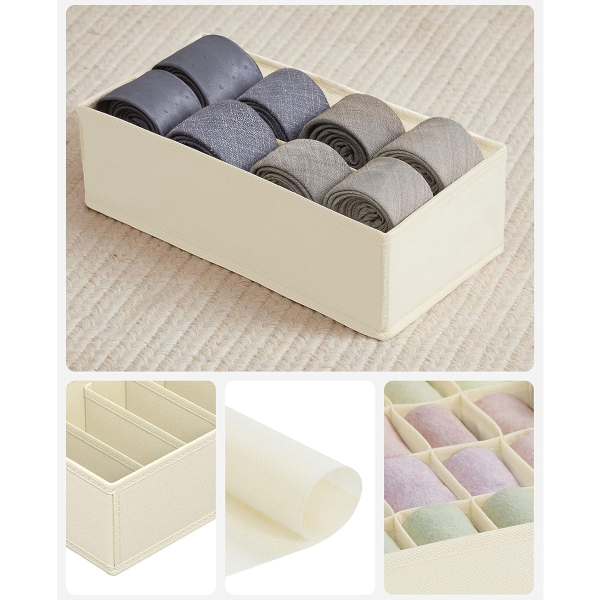 Θήκες Οργάνωσης Συρταριών (Σετ 4τμχ) Songmics RUS04M