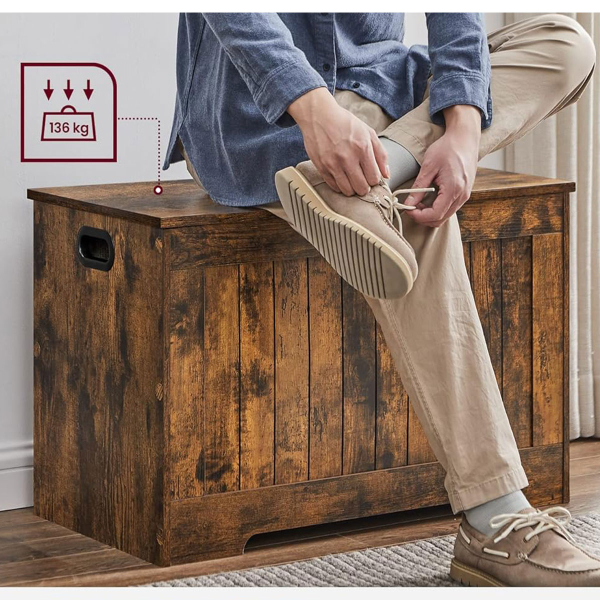 Μπαούλο Αποθήκευσης (76x40x48) Vasagle LHS011T01