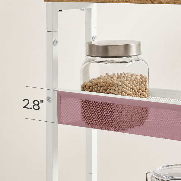 Τρόλεϊ/Ραφιέρα 4 Θέσεων (45.4x13x77) Vasagle LRC032W09