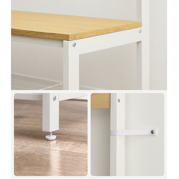 Έπιπλο Εισόδου Με Καθρέφτη (98x36x185) Vasagle HSR050W09V1