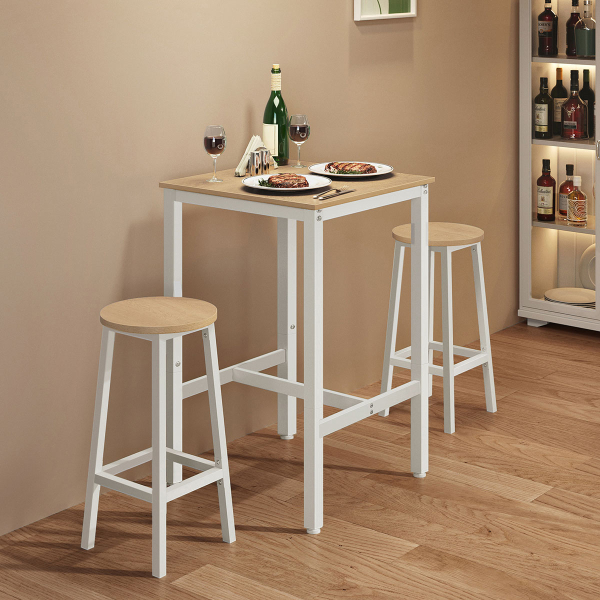 Τραπέζι Μπαρ (60x60x92) Vasagle LBT025W09