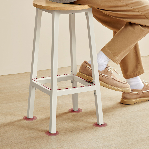 Σκαμπό Μπαρ (Σετ 2τμχ) Vasagle LBC032W09