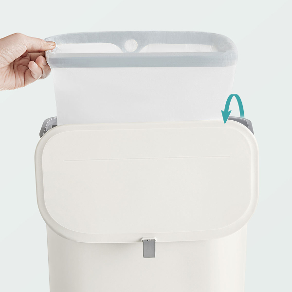 Κάδος Κουζίνας Ντουλαπιού (26x15x28) 9lt Songmics LTB820W9