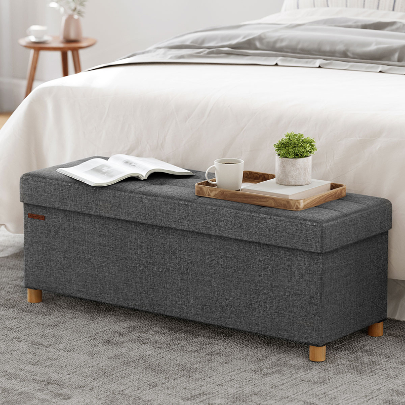 Ταμπουρέ Με Αποθηκευτικό Χώρο (110x38x40) Songmics LSF018G11