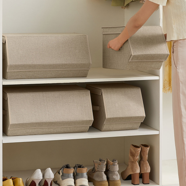 Κουτιά Αποθήκευσης (Σετ 4τμχ) Songmics RLB022Y02V1