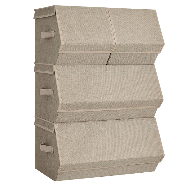 Κουτιά Αποθήκευσης (Σετ 4τμχ) Songmics RLB022Y02V1