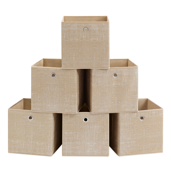 Κουτιά Αποθήκευσης (Σετ 6τμχ) Songmics RFB006K03