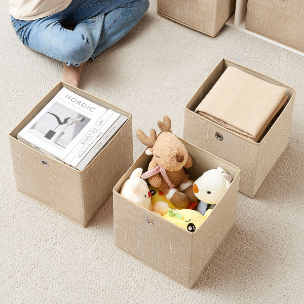 Κουτιά Αποθήκευσης (Σετ 6τμχ) Songmics RFB006K03