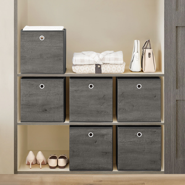 Κουτιά Αποθήκευσης (Σετ 6τμχ) Songmics RFB102G01