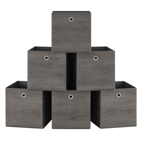 Κουτιά Αποθήκευσης (Σετ 6τμχ) Songmics RFB102G01