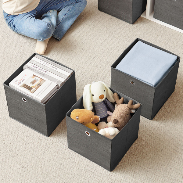 Κουτιά Αποθήκευσης (Σετ 6τμχ) Songmics RFB102G01