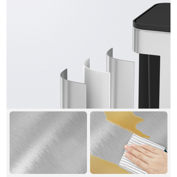 Κάδος Κουζίνας Ντουλαπιού (25.8x15.2x32) 8lt Songmics LTB810E08