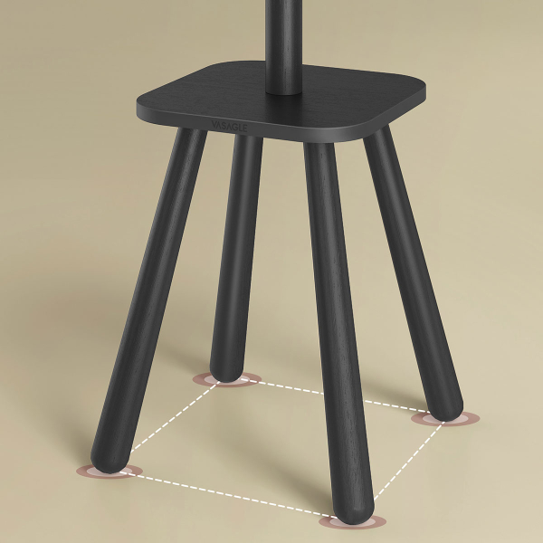 Καλόγερος Ρούχων Με Ράφι (33.6x33.6x175.8) Vasagle RCR033B01V2