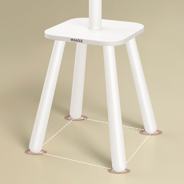 Καλόγερος Ρούχων Με Ράφι (33.6x33.6x175.8) Vasagle RCR033W01V2